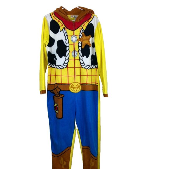 Disney Other - Toy Story Men Womens Sz S Woody One Piece Union Suit Disney Costume Pajama